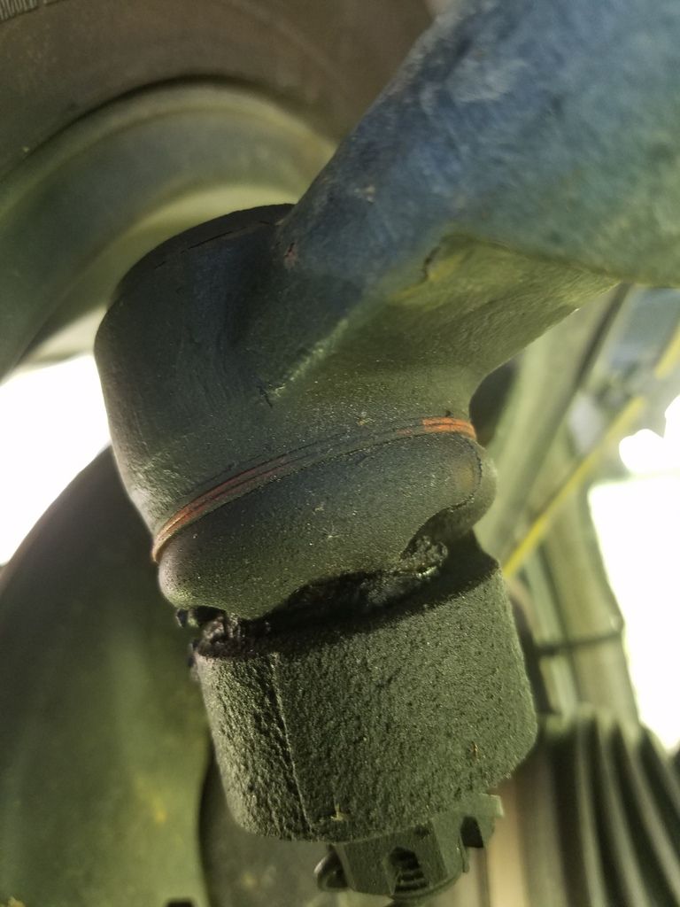 Pro Comp 6" lift tie rod, upper ball joint leaking grease TundraTalk