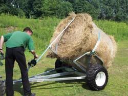 Round Bale Trailer