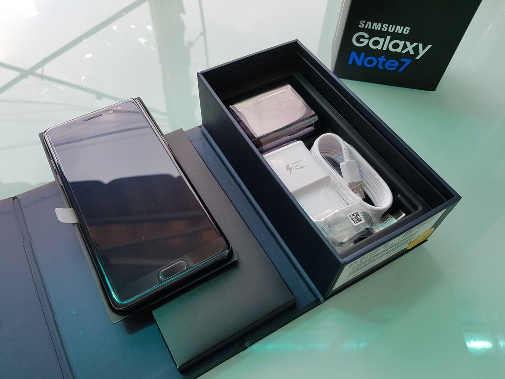 Samsung Note 7 Black 64G NFS FULLBOX New...... - 1