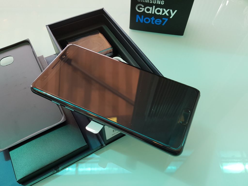 Samsung Note 7 Black 64G NFS FULLBOX New...... - 2