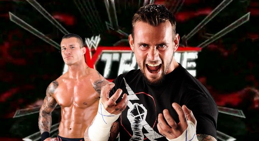 Randy Orton vs CM Punk Extreme Rules Match Rey Mysterio vs Cody Rhodes