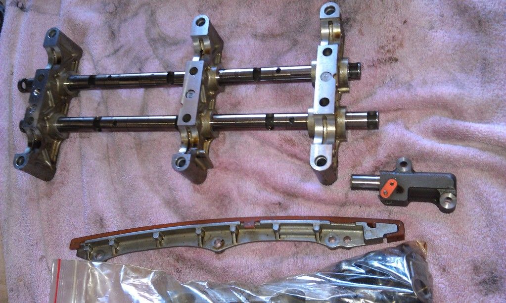 ***K20Z3 Cams, VTC actuator, cam bridge, chain, tensioner, rockers