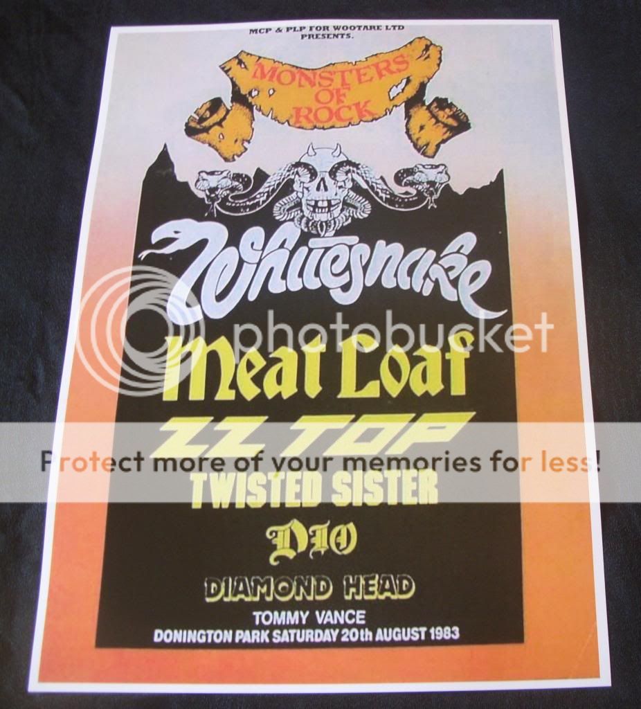 ウルフギャング，サンフランシスコ DINOSAURS ポスター(1983年) ウルフギャング，サンフランシスコ DINOSAURS ポスター(1983年