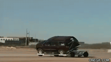 Ford excursion crash test video #3
